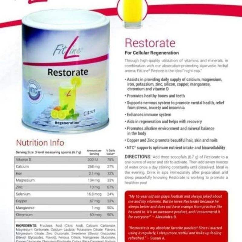 Fitline Restorate |original|