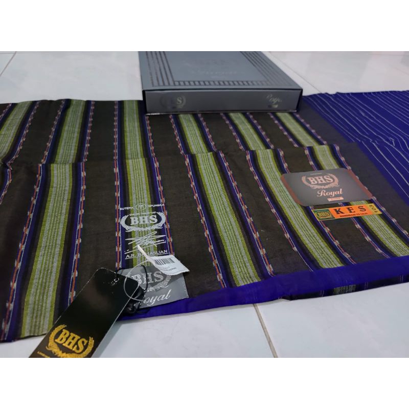 SARUNG BHS Jadul KBS Royal Silver Full sutra Spunsilk Sutro
