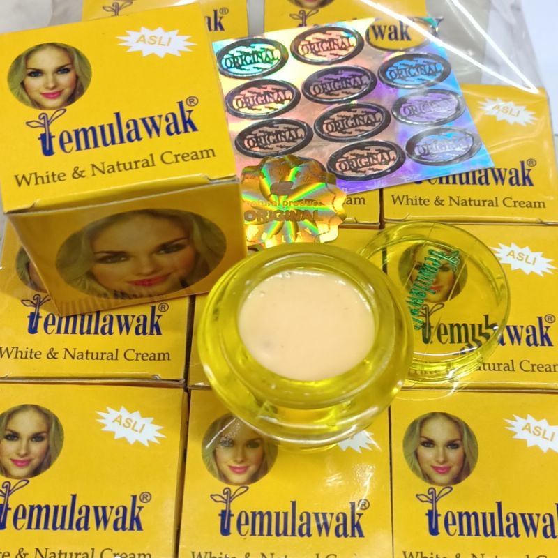 TEMULAWAK BERBIE WHITE &amp; NATURAL CREAM / LUSINAN