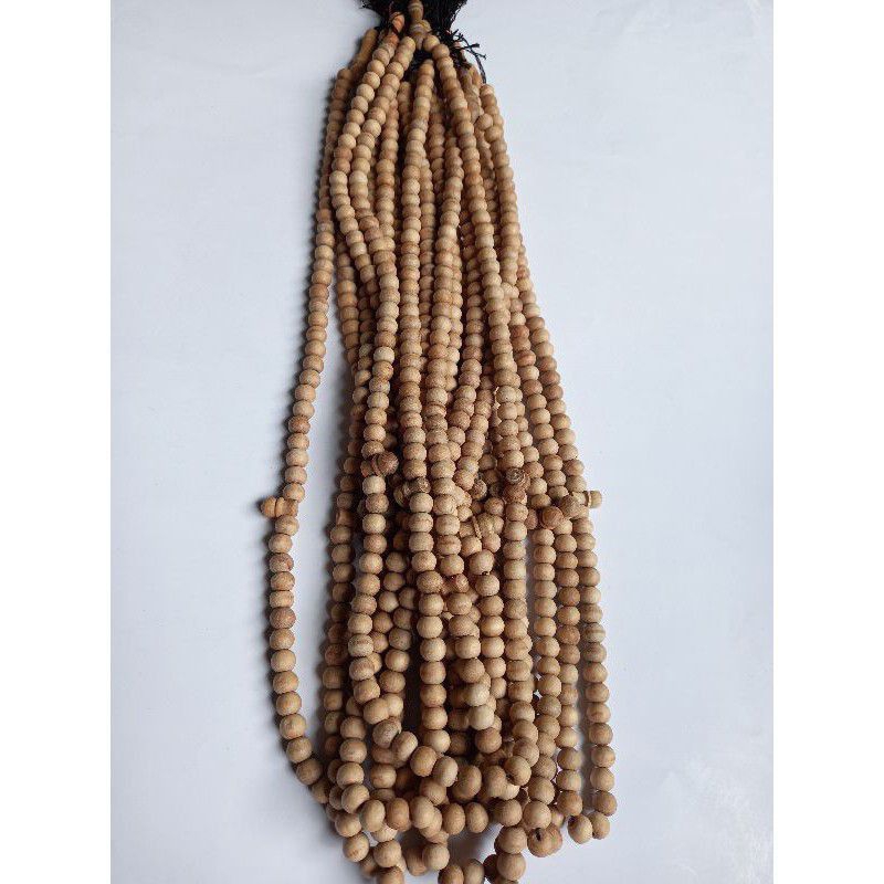 Tasbih kayu cendana asli 7 mm tasbih cendana asli 99 butir tasbih cendana Jawa
