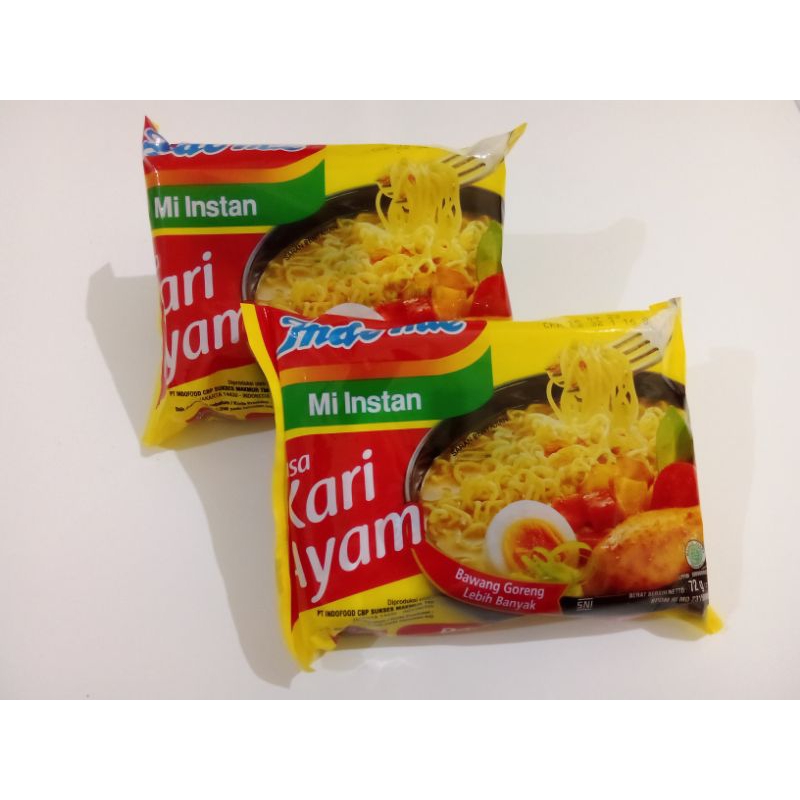 

indome instan rasa kari ayam 72gr