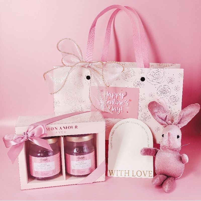 

kado valentine gift hampers valentine Realfood healthy Valentine gift premium