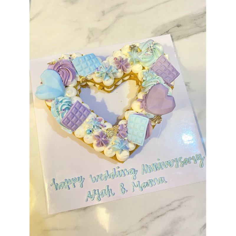 

Alphabet cake / Cookies Alphabet / Inisial Cake
