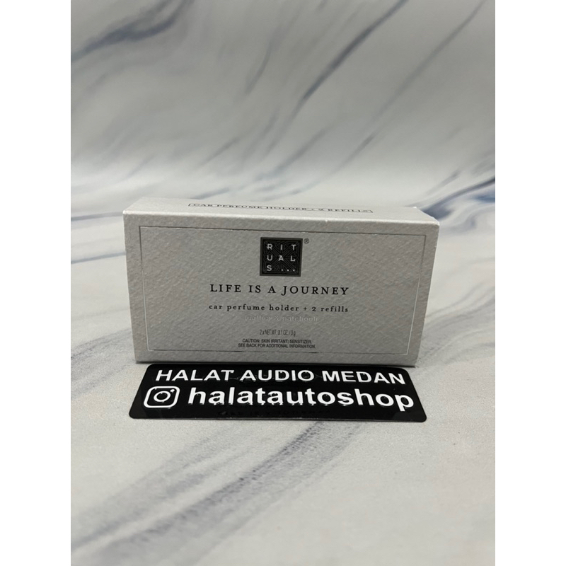 Rituals Sport Car Perfume Diffuser Leather & Patchouli / Parfum Pewangi Pengharum Mobil