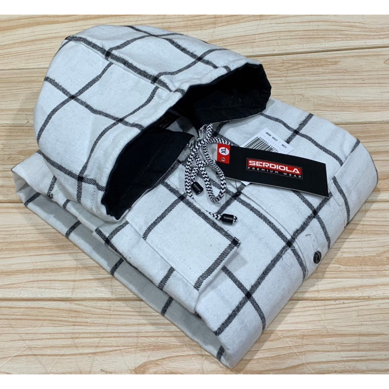 flanel Hoodie jumbo big size pria wanita  2xl 3xl 4xl lengan panjang - flanel kupluk big size pria- kemeja flanel bertopi size jumbo lengan panjang distro import