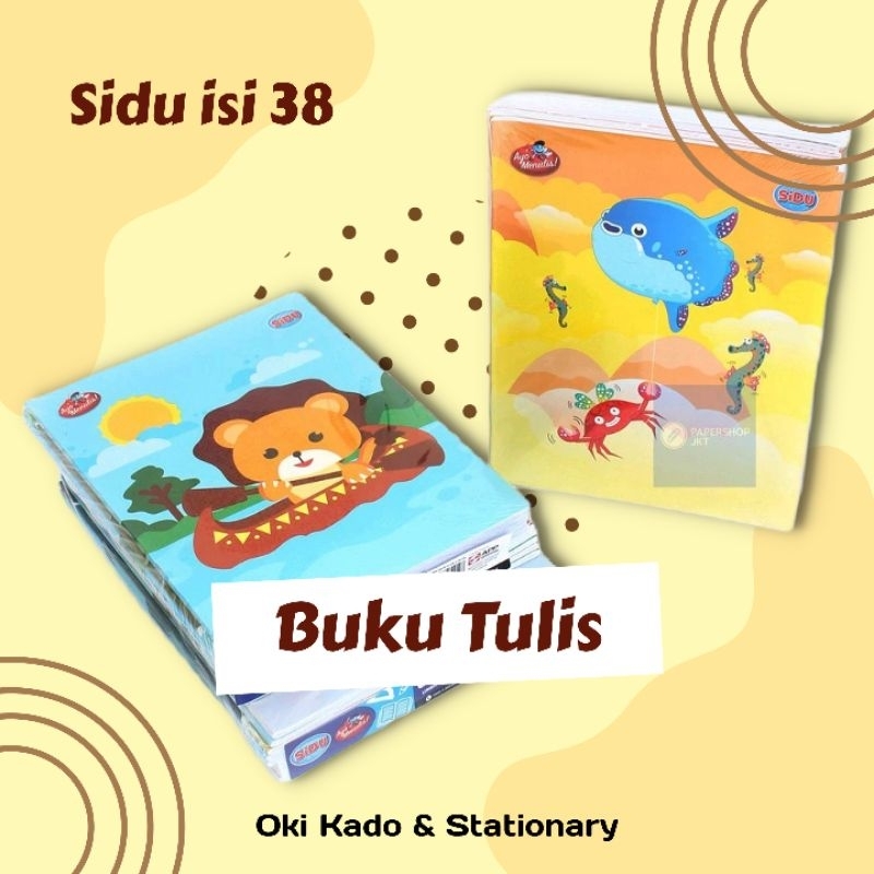 

Buku Tulis Sidu 38 dan 58 Lembar