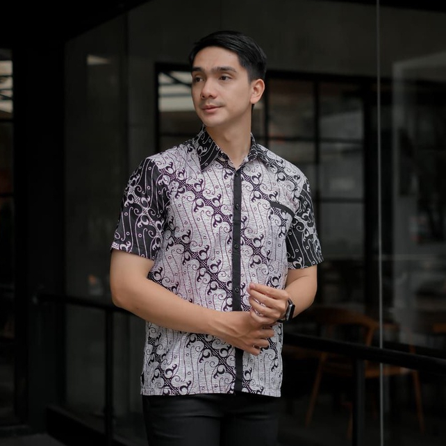 batik pria | batik motif terbaru | hem batik pria | hem pria lengan pendek batik bangsawan