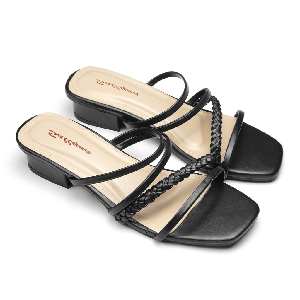 Sandal Tali Wanita Hak 3 cm (Sarah)