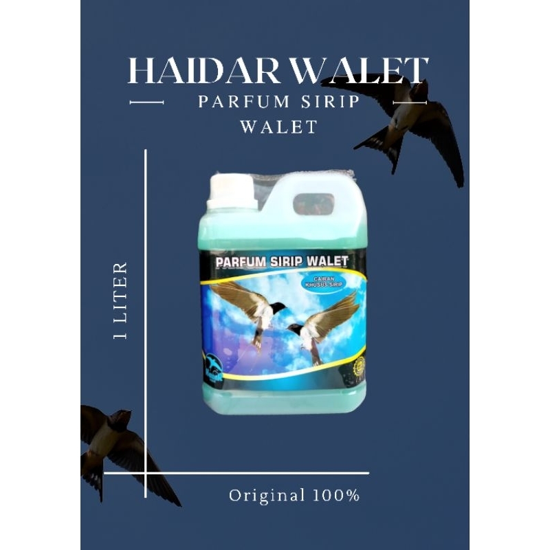 HAIDAR WALET - PARFUM SIRIP WALET 1 LITER