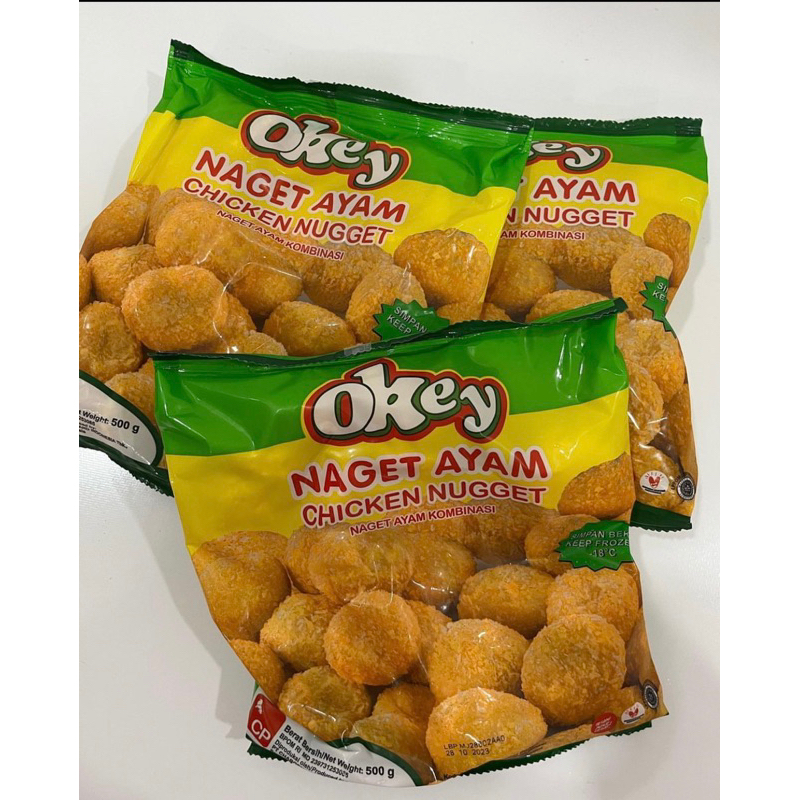 

Okey Nugget ayam 500 gr