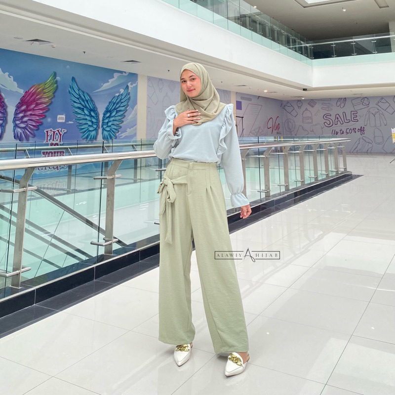 Alawiyahijab - Cala Kulot ( Cullote Cringkle Premium )