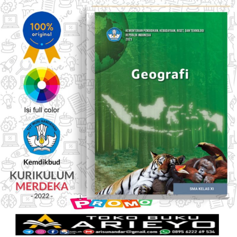 

New+Buku K-Merdeka GEOGRAFI - SMA Kelas : 11|Buku Siswa Sekolah Penggerak