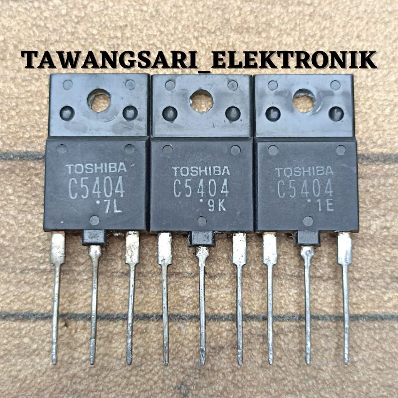 TOSHIBA C5404 ORIGINAL TRANSISTOR C 5404 CABUTAN