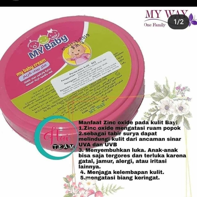 My Baby shampo penumbuh rambut my way import Mesir original // Baby zinc cream my way original