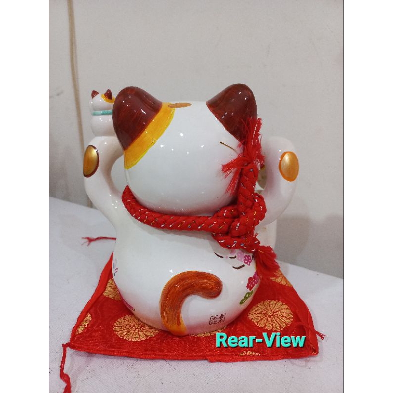 Manekineko Jam / Pajangan Kucing Hoki Jam / Manekoneki Jam / Neko / Lucky Cat