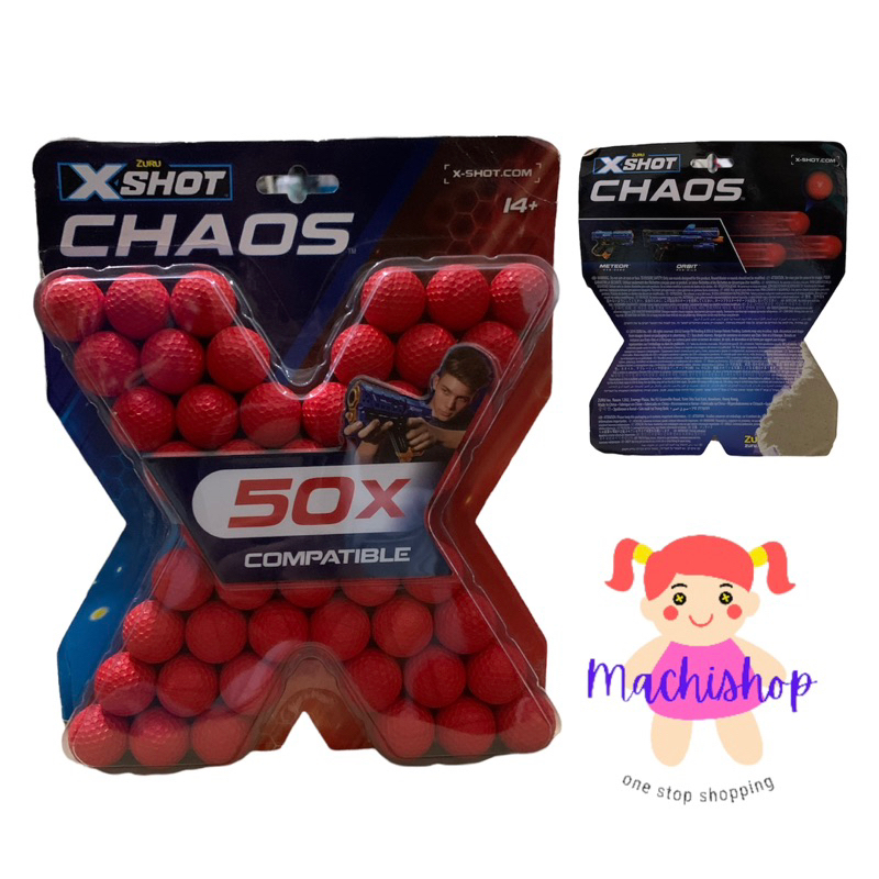 *Zuru Xshot chaos refill balls