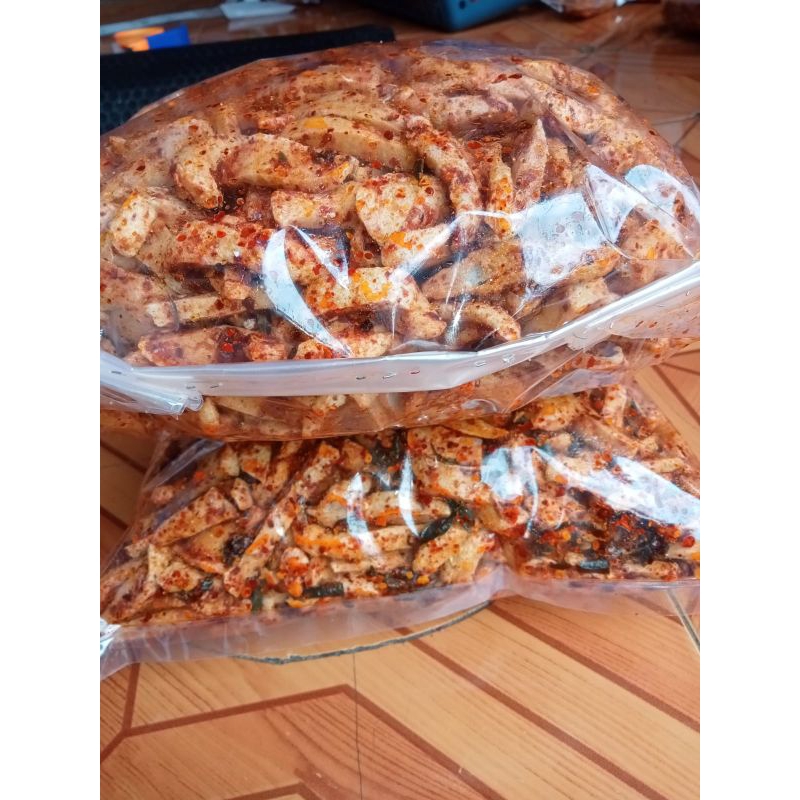 

basreng pedas gurih daun jeruk 1kg