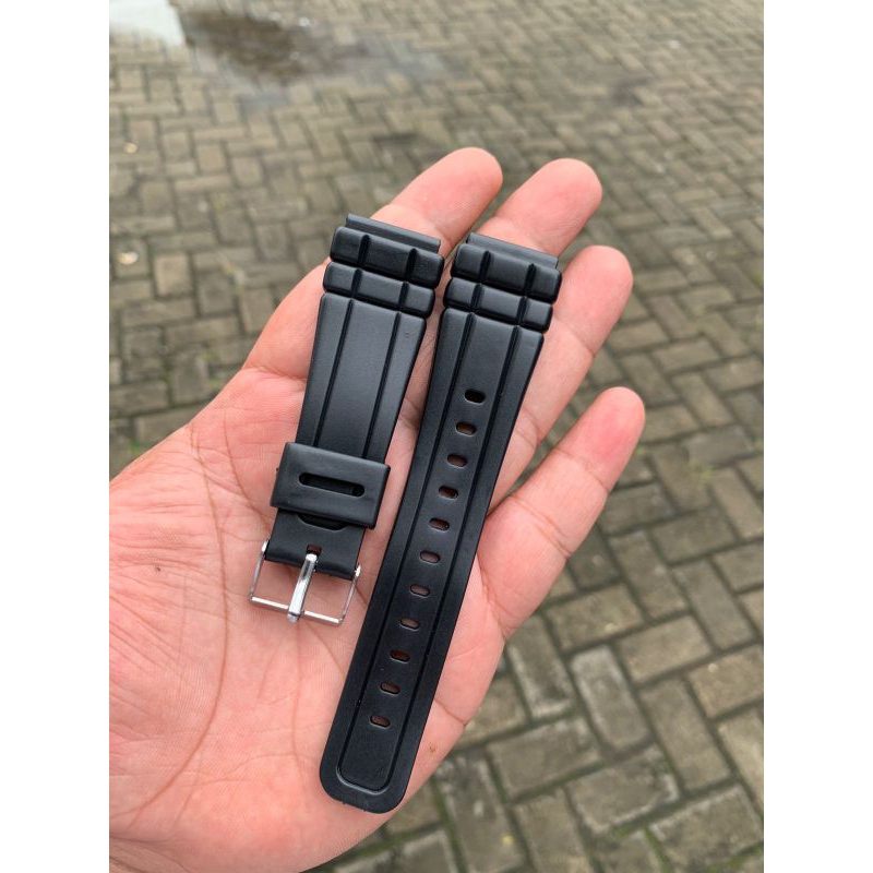 Strap Tali Jam Tangan rubber Casio Universal Size 20mm