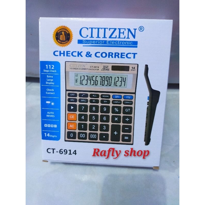 

kalkulator 14digit CT 6914