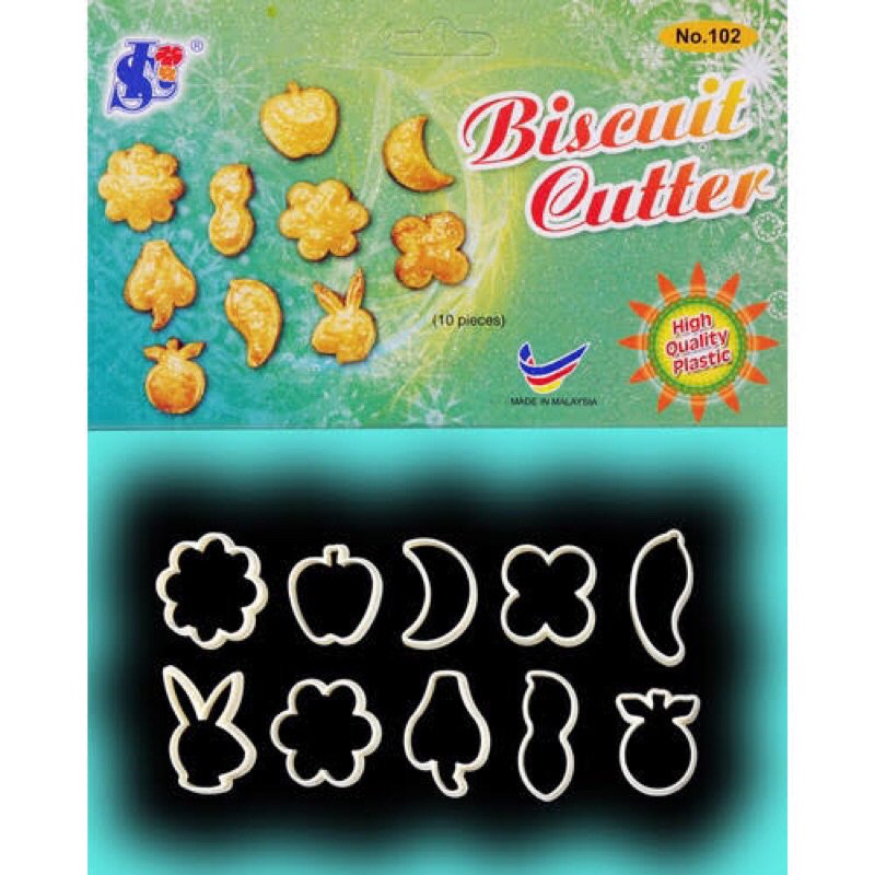 Cetakan Kue Kering Acuan No.102 Biscuit Cutter / Cetakan Sinlian / Cake Mould Sinlian