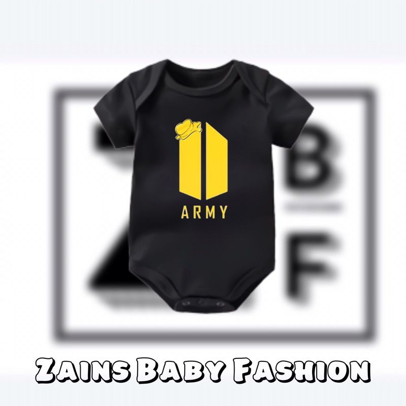 Kaos baju bayi BTS BT21 Album Butter jumper baby kids pendek Vintage Korean Kpop tulisan usia 0 1 2 
