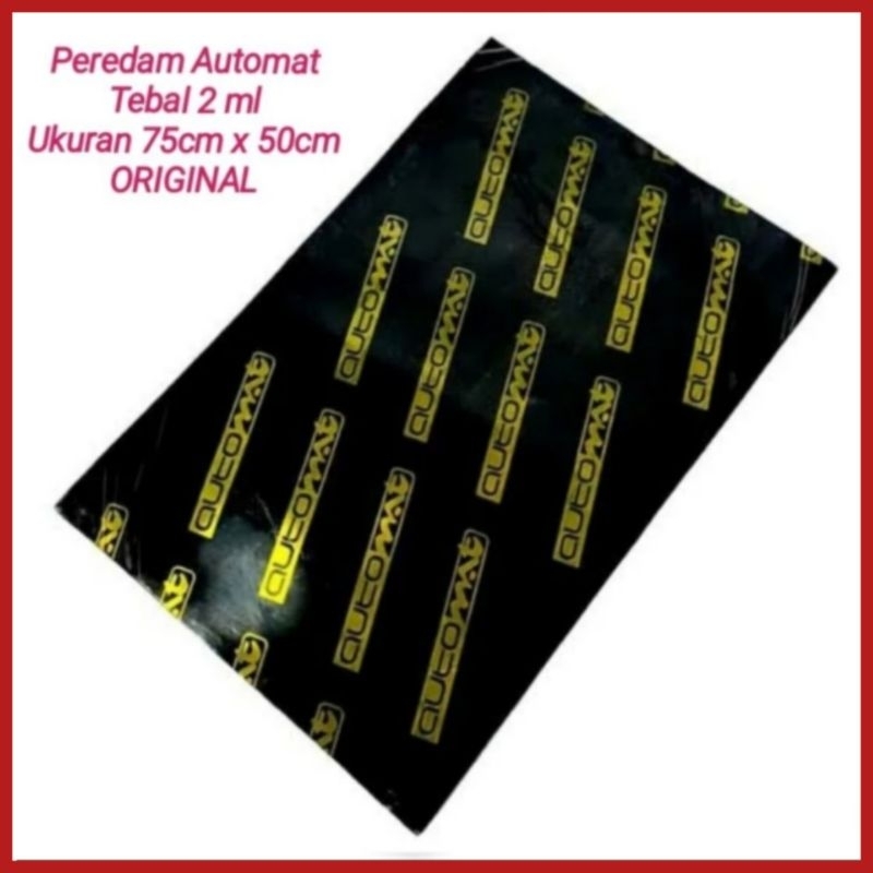 Peredam Lantai Dinding Mobil Aspal Automate Tebal 2mm