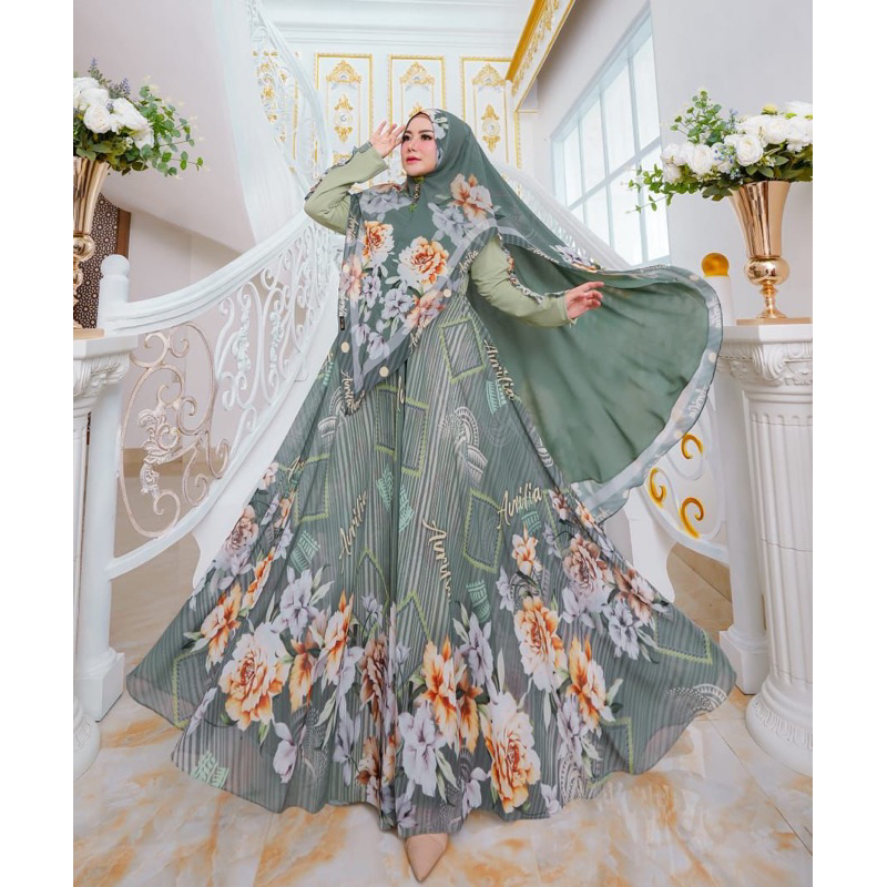 Gamis Syari Naraya Series by Avrilia Hijab terbaru