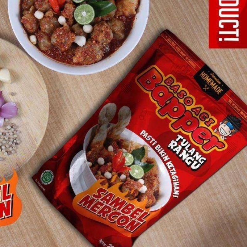 

Baso aci dari tulang rangu/rawan sapi asli Bandung