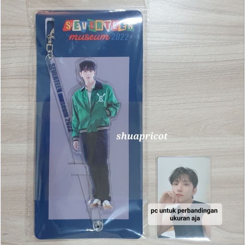 SEVENTEEN JOSHUA MUSEUM 2022 KEYRING PHOTOCARD PC