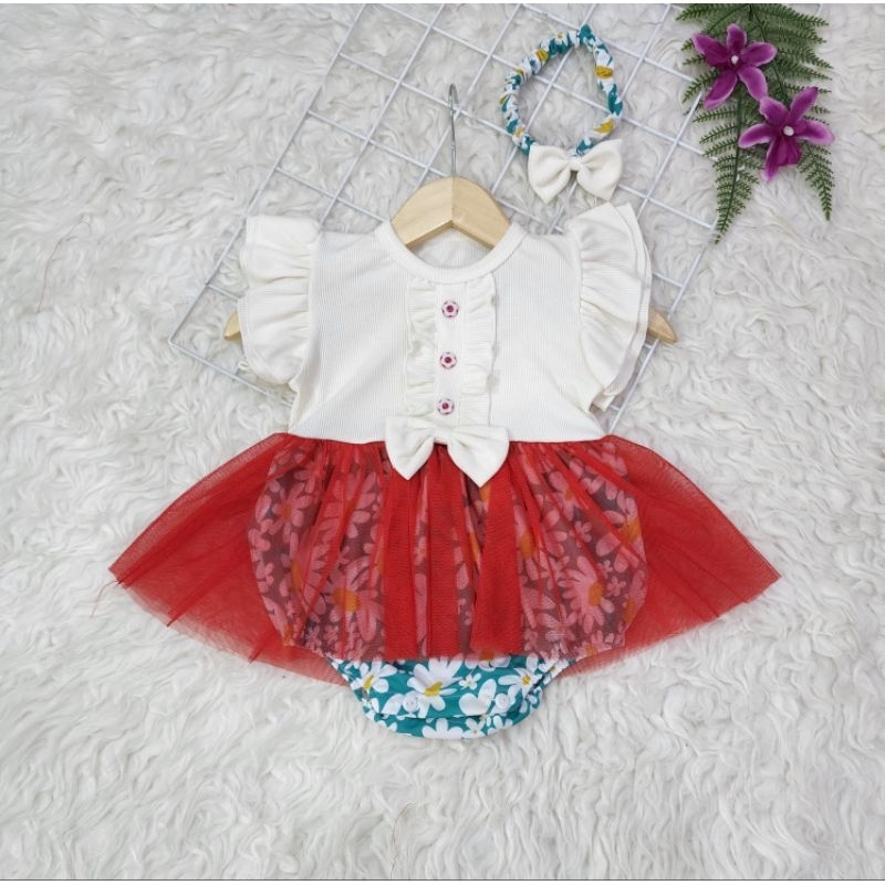 Baju bayi perempuan Dress jumper baby tutu