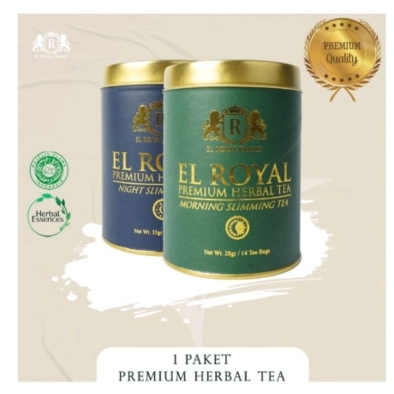 EL ROYAL PREMIUM HERBAL TEA ORIGINAL MORNING &amp; NIGHT