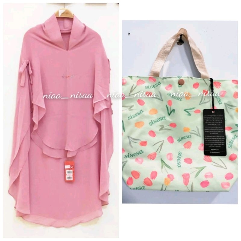 khimar hanan baby pink khimar sisesa sale tas tulip sisesa bag sisesa original