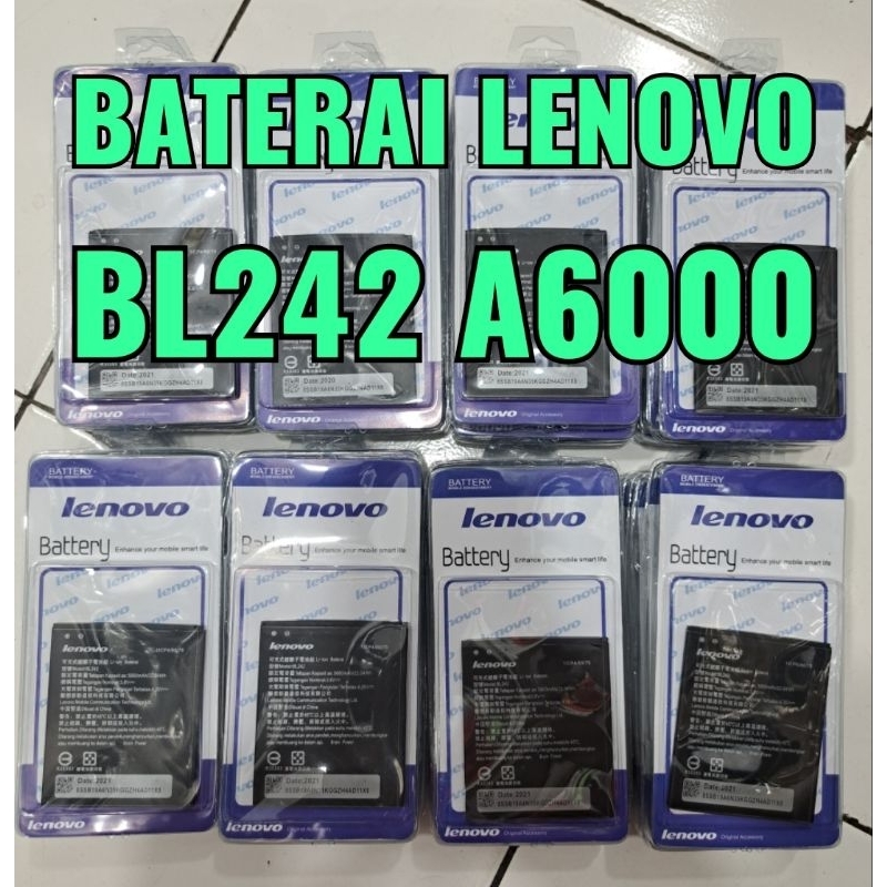 Baterai Lenovo BL242 A6000 259 / Baterai Lenovo BL242 / Baterai Lenovo A6000 / Baterai Lenovo 259