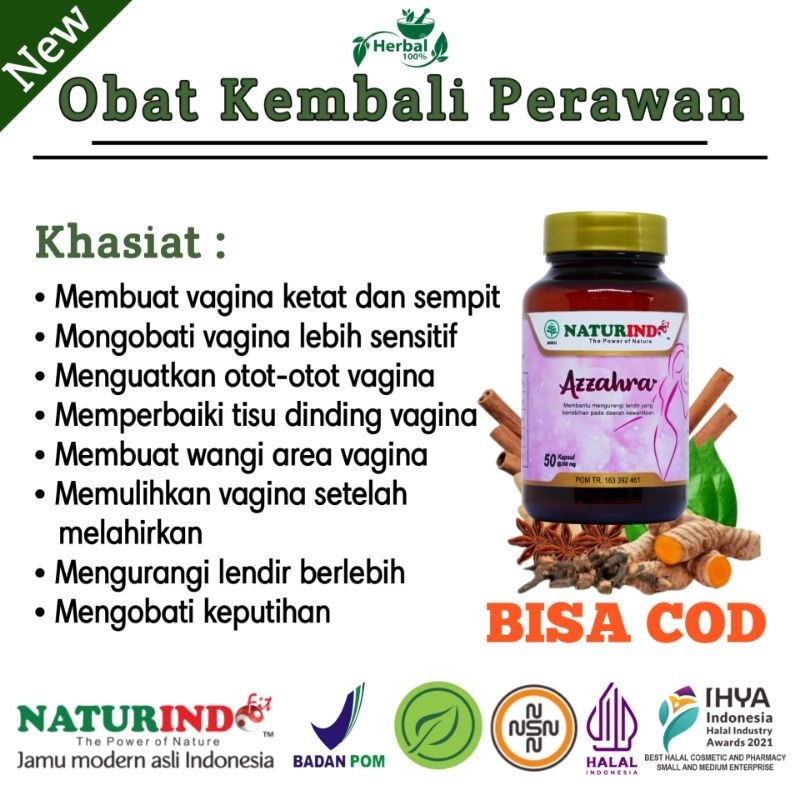OBAT KEMBALI PERAWAN OBAT PERAPAT MISS V SPESIAL KEWANITAAN HERBAL AZZAHRA NATURINDO BISA COD