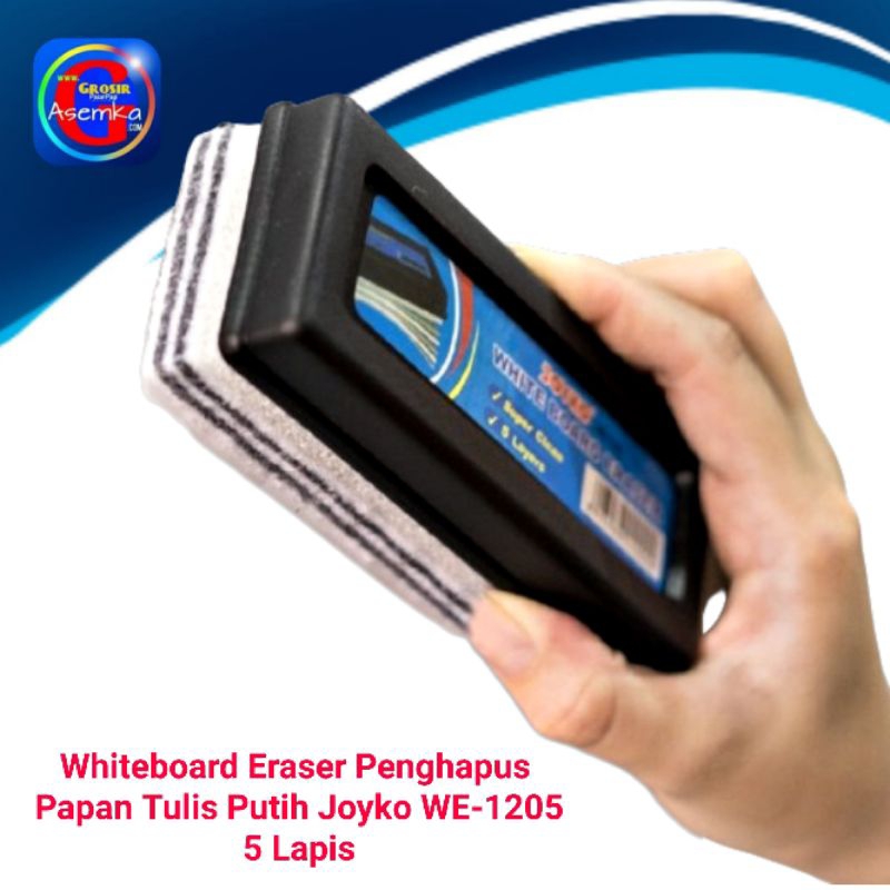 Whiteboard Eraser Penghapus Papan Tulis Putih Joyko WE-1205 5 Lapis satuan 1pcs