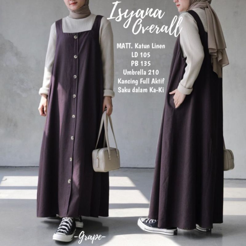 ISYANA OVERALL BAJU WANITA TERBARU