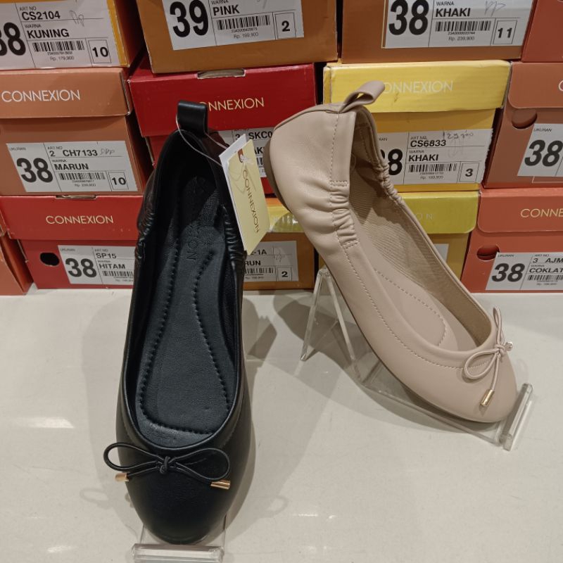 Connexion sepatu flat wanita branded Matahari