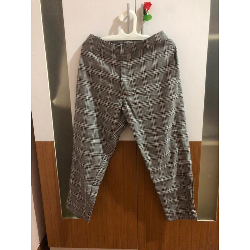 [PRELOVED] Giyomi Tartan Pants XL