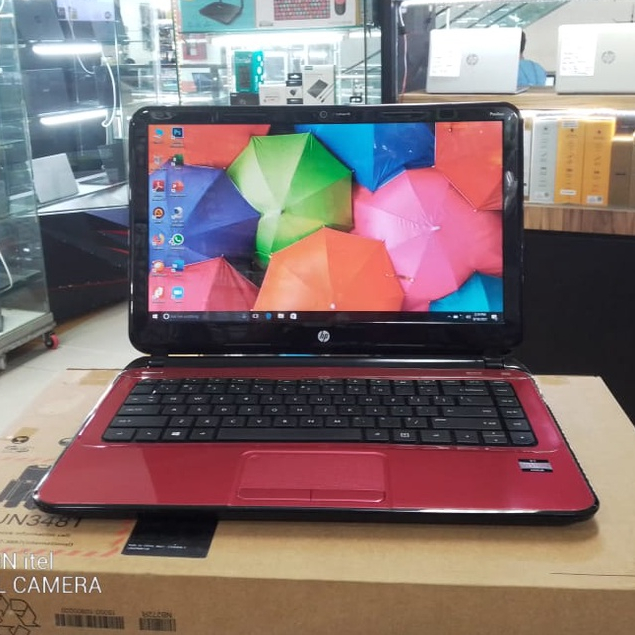 Laptop leptop second bekas hp ram 4gb generasi baru slim siap pakai ram 4 gb 2jutaan