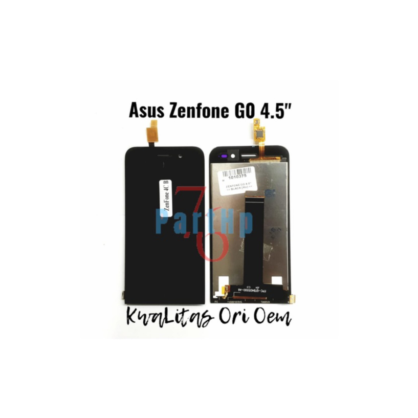 Lcd Touchscreen Fullset Kwalitas Ori oem Asus Zenfone GO 4.5&quot;- Hitam