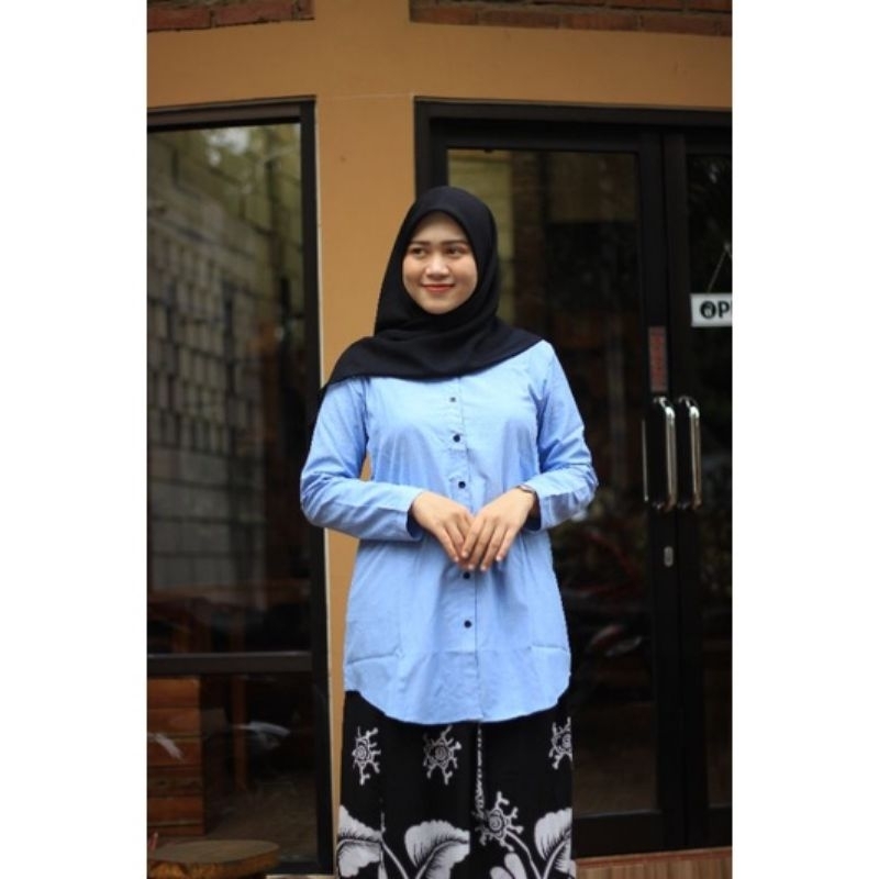 ATASAN TUNIK WANITA / TUNIK SANTRI / TUNIK POLOS