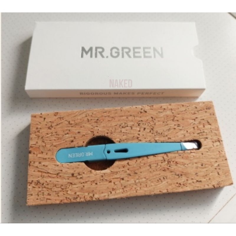 Pinset alis pinset eyebrows eyelash MR GREEN GERMANY ORIGINAL Tweezer