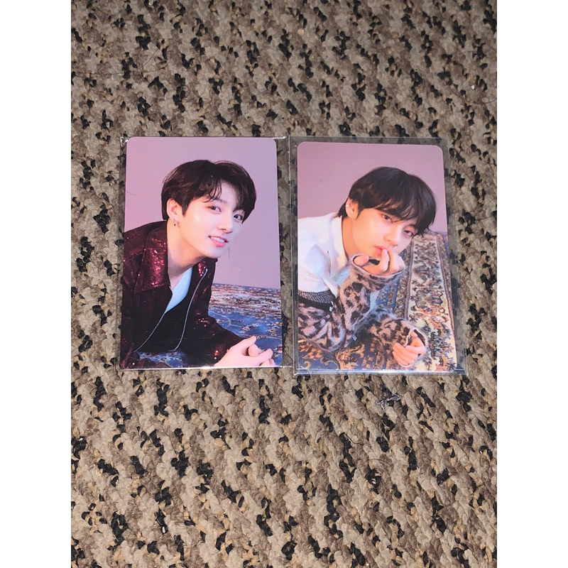 Taehyung Jungkook Tear O // tae JK V maung // PC photocard love yourself