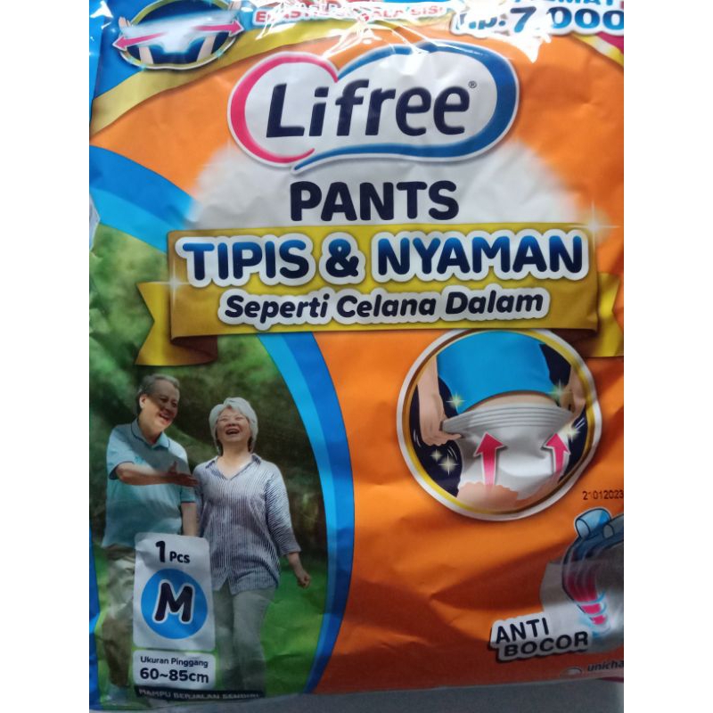 popok celana dewasa lifree