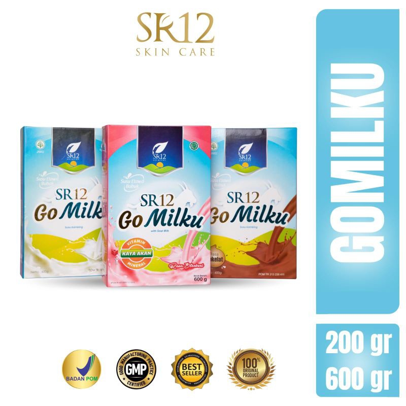 

COD SUSU KAMBING ETAWA SR12 GOMILKU Cokelat SR12 600 gr GO MILKU Meningkatkan Imunitas SEHAT Susu ETAWA