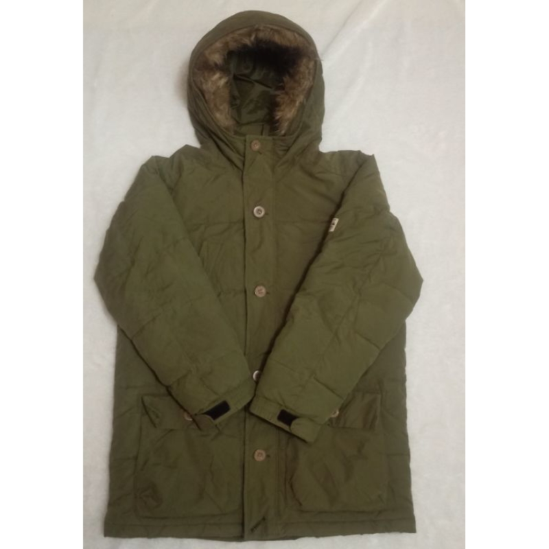 GAP Jaket Parka Tebal Warna Army