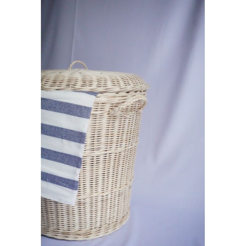 KERANJANG LOUNDRY ROTAN/KERANJANG ROTAN/KERANJANG SERBAGUNA/KERANJANG BAJU KOTOR