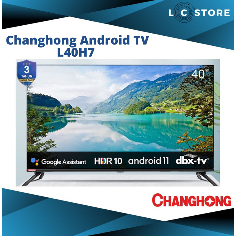 Changhong Framless Google Certified Android Smart 40 Inch LED TV L40H7