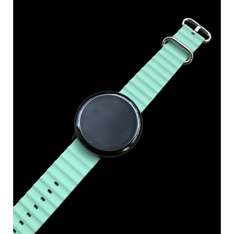 Strap Tali jam tangan Silicon tosca Smart watch 22MM