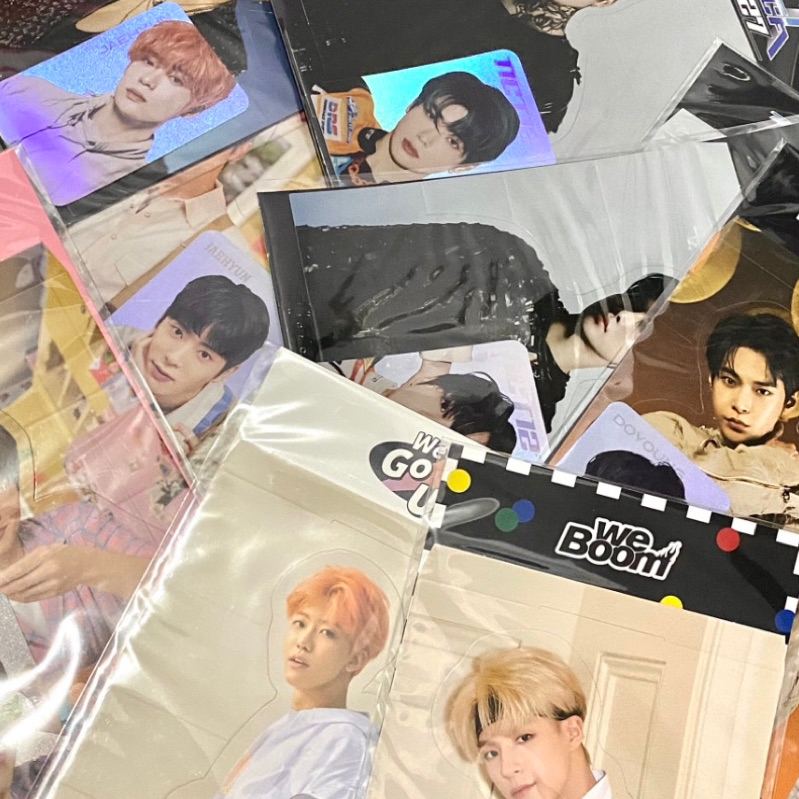 [READY] md sealed standee holo nct 127 jaehyun jungwoo doyoung bakery punch resonance nct dream jaem